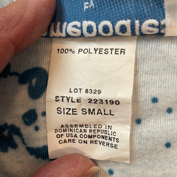 Vintage Penguin nightgown Homebodies by leisure life blue women’s size small S - Picture 3 of 9